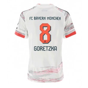 Lacne Ženy Futbalové dres Bayern Munich Leon Goretzka #8 2025-26 Krátky Rukáv - Preč